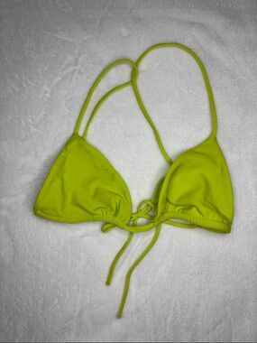 Lime Bikini Top
